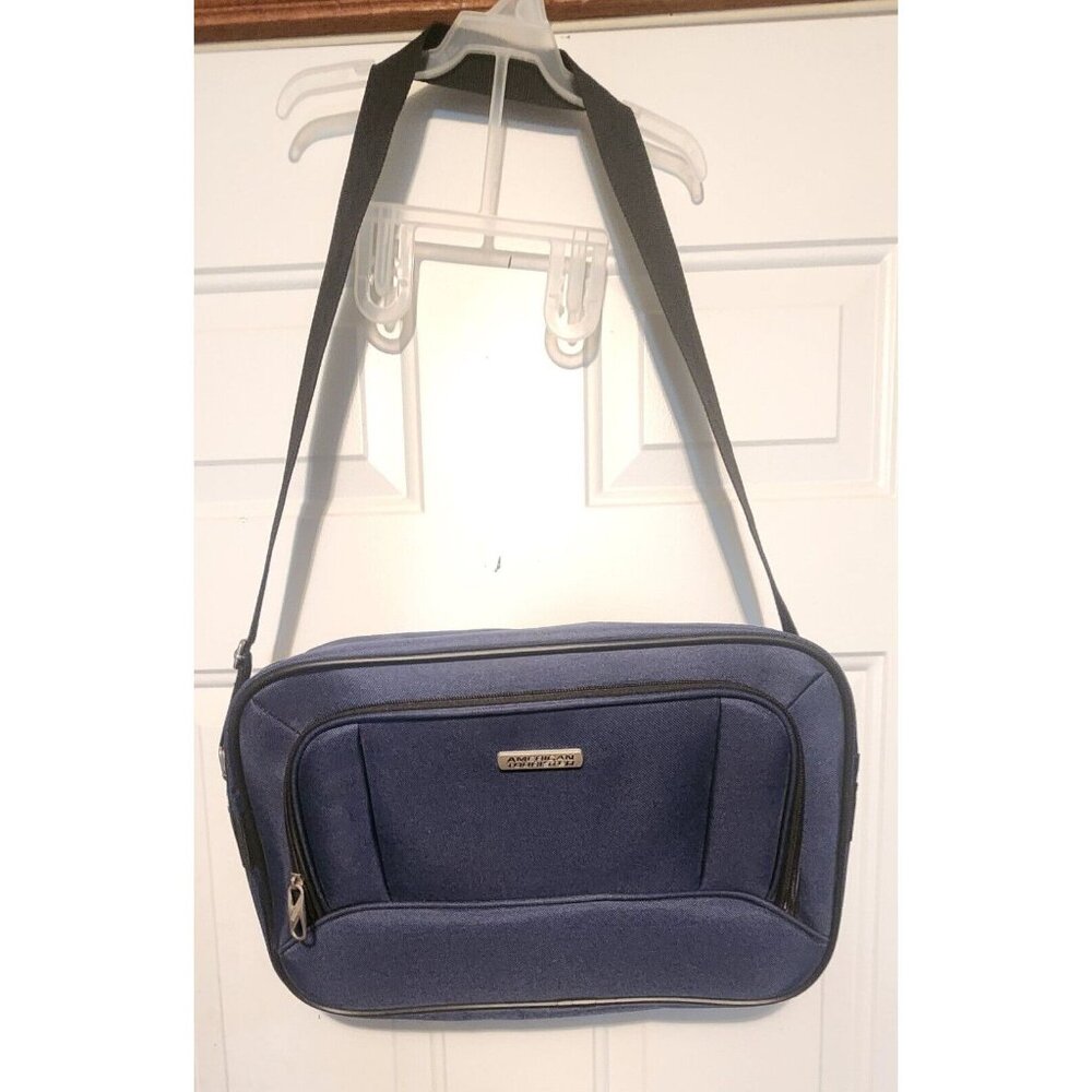 American Tourister Soft side Carry-On/Laptop Bag Blue